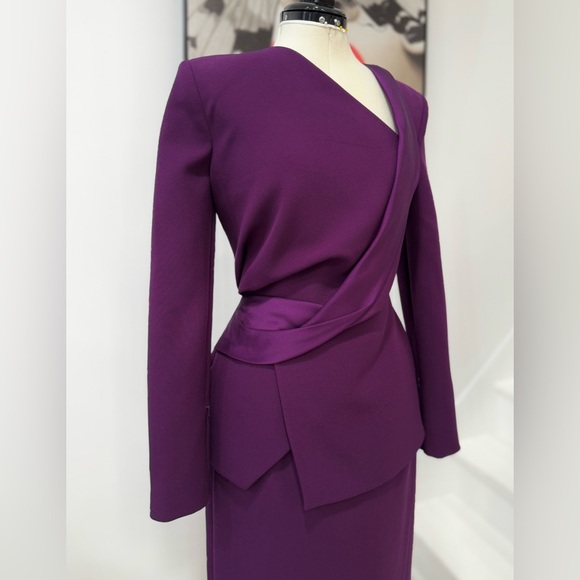 Safiyaa Laurana Currant Midi Dress - Picture 6 of 13